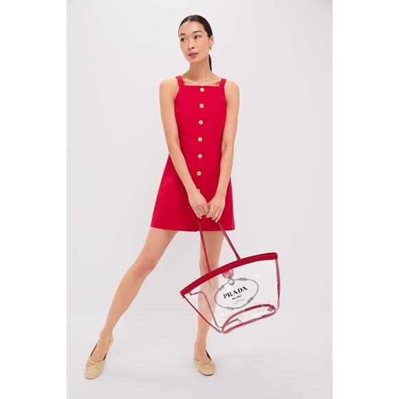 ALEX MILL Crimson Alexis Dress Size M NWT Retail $195 Tuckernuck - Picture 7 of 8